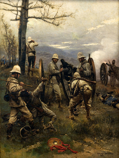 Escena de batalla by Édouard Detaille