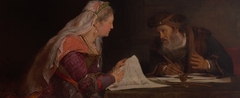 Esther and Mordecai by Arent de Gelder