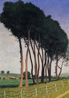 Famille d'arbres by Félix Vallotton