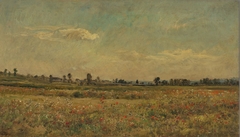 Field of Poppies by Charles-François Daubigny