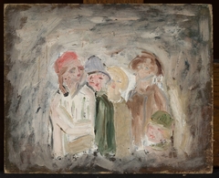 Five children by Tadeusz Makowski