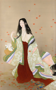 Flower Basket by Uemura Shoen