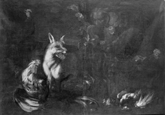 Fox in a Chicken Run by Franz Werner Tamm
