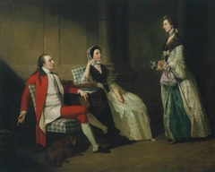 George Thompson, his Wife and (?) his Sister-in-Law by John Hamilton Mortimer
