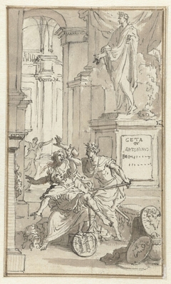 Geta of Antoninus by Jan Goeree