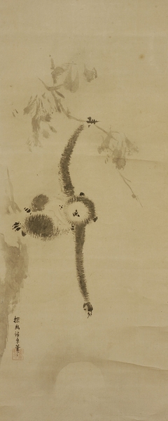 Gibbon by Kanō Tan'yū