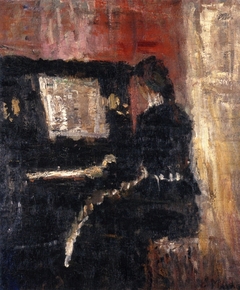 Girl at the Piano by Edvard Munch