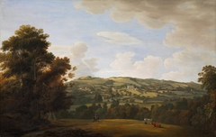 Haldon Hall, near Exeter by Francis Towne