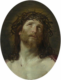 Head of Christ Crowned with Thorns by Anonymous