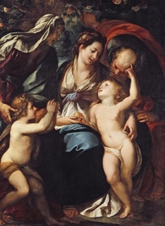 Heilige Familie by Giulio Cesare Procaccini