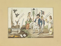 Herstel van de vrijheid dankzij de Fransen, 1795