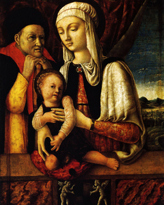 Holy Family by Antonio Vivarini