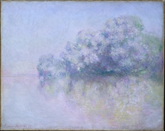 Île aux Orties near Vernon by Claude Monet
