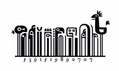 Illustrated Barcodes (series) by Steve Simpson