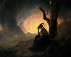 Indian Widow by Joseph Wright of Derby