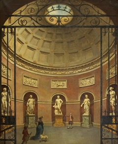 Interior of the Pantheon, Stourhead
