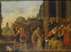 Jacob's Sons Show Him Joseph's Blood-Stained Robe by Jan Pynas