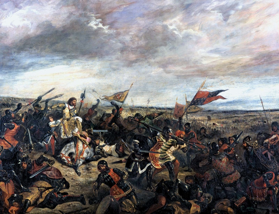(King John at the) Battle of Poitiers