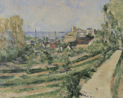 L'Estaque, the Village and the Sea by Paul Cézanne