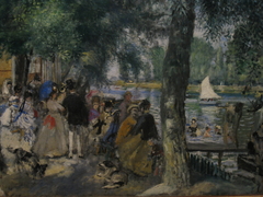 La Grenouillere by Auguste Renoir