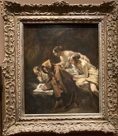 La tentation de saint Antoine by Octave Tassaert