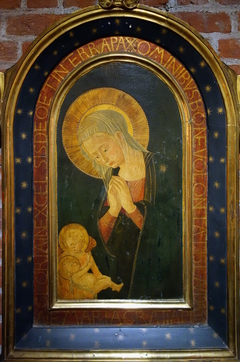 La Vierge, l'Enfant et un ange