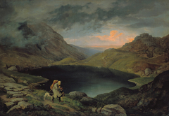 Lake in the Riesengebirge by Gustav Richter