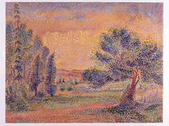 Landscape in Mâcon by Hippolyte Petitjean