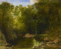 Landscape, River Scene by John Gendall