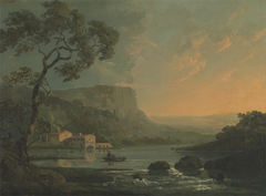 Landscape with Fishermen on a Lake by William Hodges