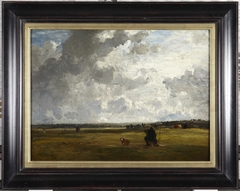Landscape with Painter at Easel