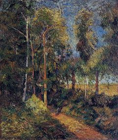 Lane in the Beech Stand by Paul Gauguin