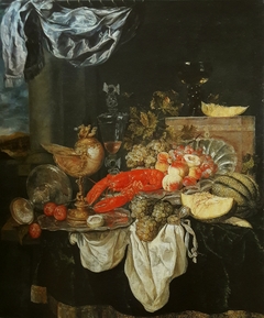 Large still life with lobster