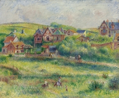 Le chalet de Blanche Pierson à Pourville by Auguste Renoir