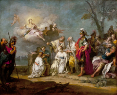 Le Sacrifice d'Iphigénie by Jacopo Amigoni