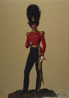 Lieutenant and Captain the Honourable Henry Montagu (1798-1883), Adjutant, 2nd Batalion, Scots Fusilier Guards