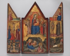 Madonna and Child Enthroned with Saints by Matteo di Pacino