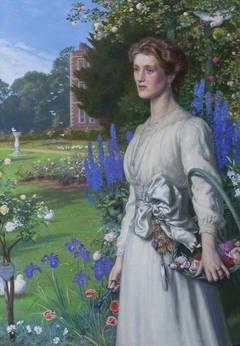 Margaret Lushington, Mrs Stephen Langton Massingberd (d.1906) by Arthur Hughes