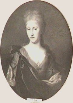 Margarethe Johanna van Mewen (1682-1743), wife of Johan van den Brandeler by Peter Heinrich Windhausen