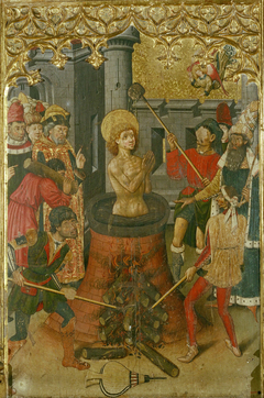 Martyrdom of Saint John the Evangelist by Master of Aiguatèbia