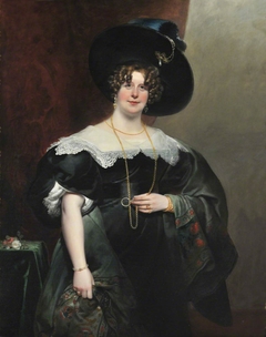 Mary Egerton, Lady Sykes (1782-1846) by George Sanders