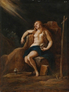Mary Magdalene in the Wilderness (after Palma il Giovane)