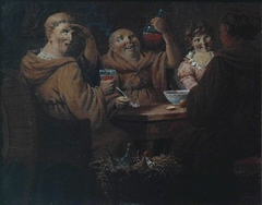 Monks Merrymaking by John Cranch