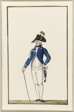 Montering van de schutterij van Rotterdam, ca. 1787 by Unknown Artist