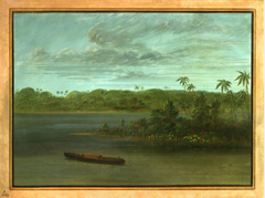 Mouth of the Rio Purus by George Catlin