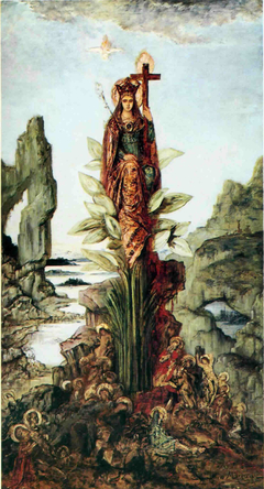 Mystic Flower by Gustave Moreau