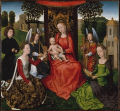 Mystic Marriage of St. Catherine by Hans Memling