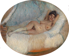 Nude Woman on a Bed by Vincent van Gogh