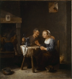 Old Man and Young Woman by David Teniers the Younger