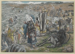 On Return from Jerusalem, It is Noticed that Jesus is Lost by James Tissot